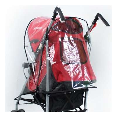 PVC Waterproof Baby Carriage Dust Rain Cover