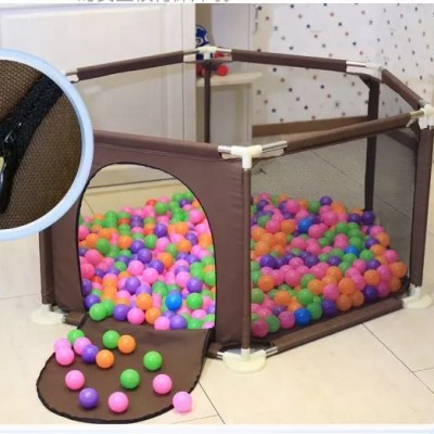 Kids Ocean Ball Game Play Toy Tent Baby Safe Playpen with Gate